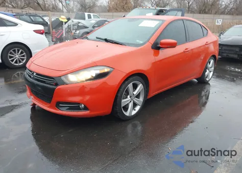 2015 Dodge Dart Gt z USA, uszkodzony, nr VIN 1C3CDFEBXFD352698